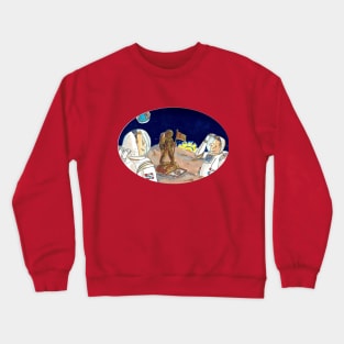 Cold Coffee Sheep spacewalk Crewneck Sweatshirt